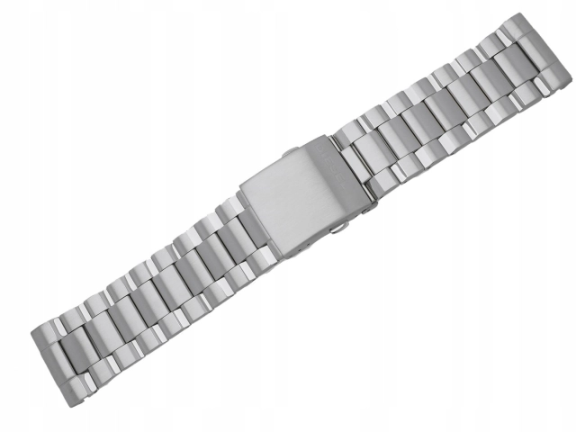 Oryginalna bransoleta Diesel Mega Chief DZ4465 srebrna stal 26mm